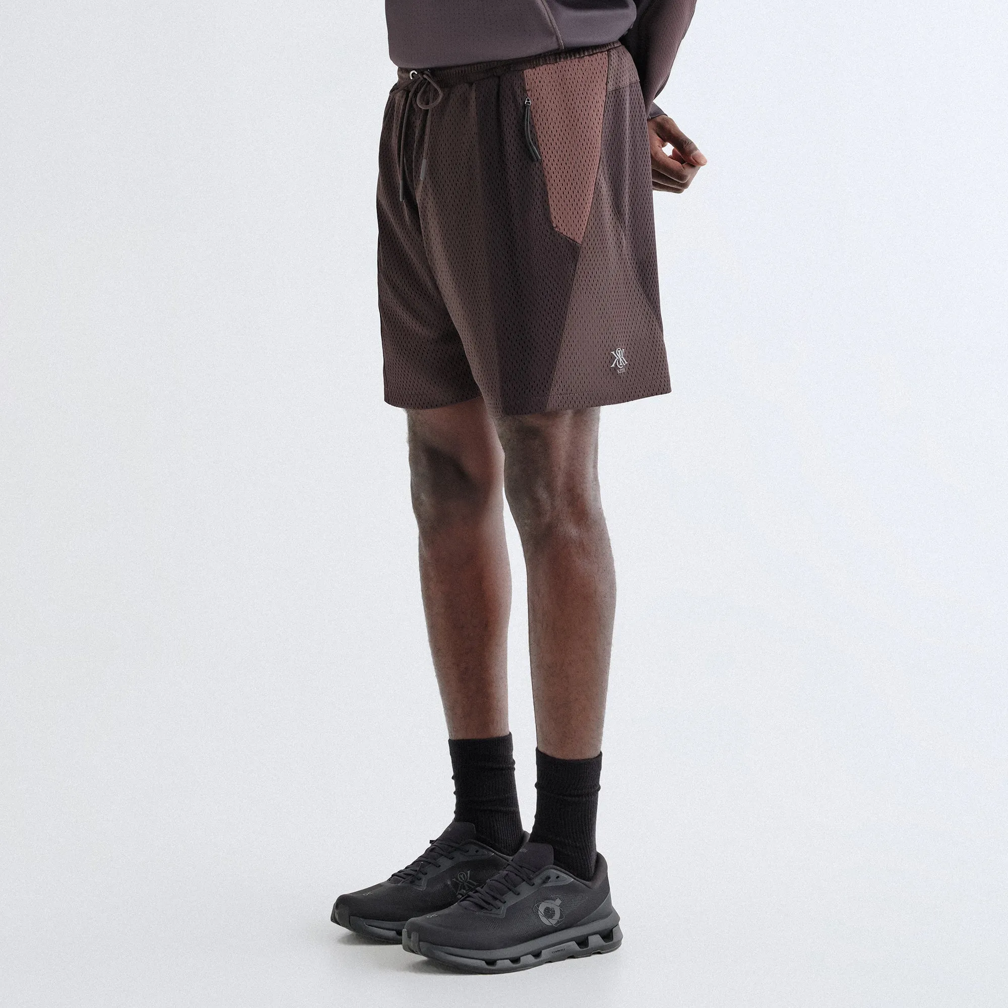 Kith Harden Panelled Mesh Short - Kindling sold by Kith product image thumbnail 2