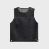 Veneda Carter Boxy Vest - Denim sold by Kith