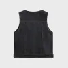 Veneda Carter Boxy Vest - Denim sold by Kith