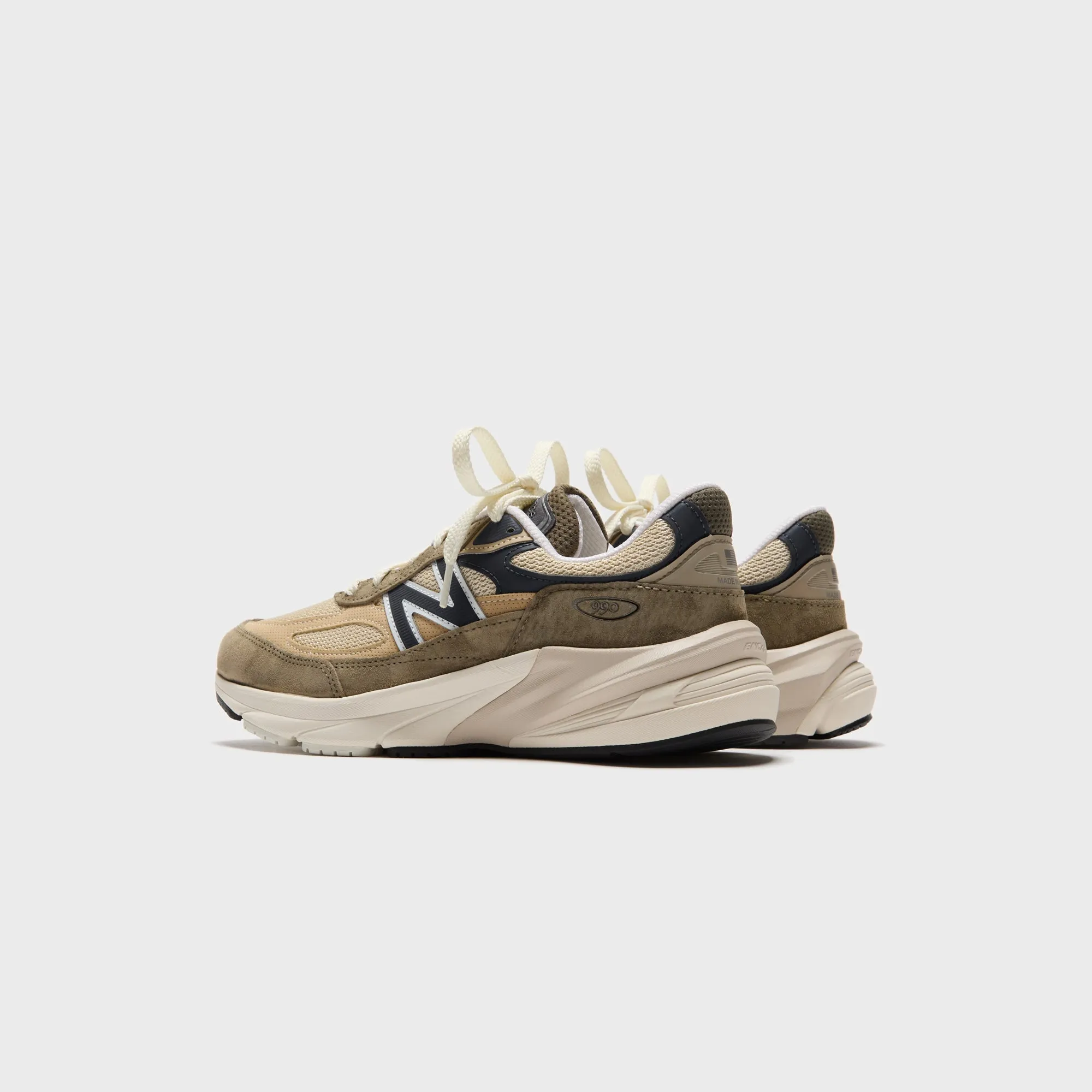 New Balance Made in USA 990v6 - Dark Camo / Incense / Natural Indigo sold by Kith product image thumbnail 4