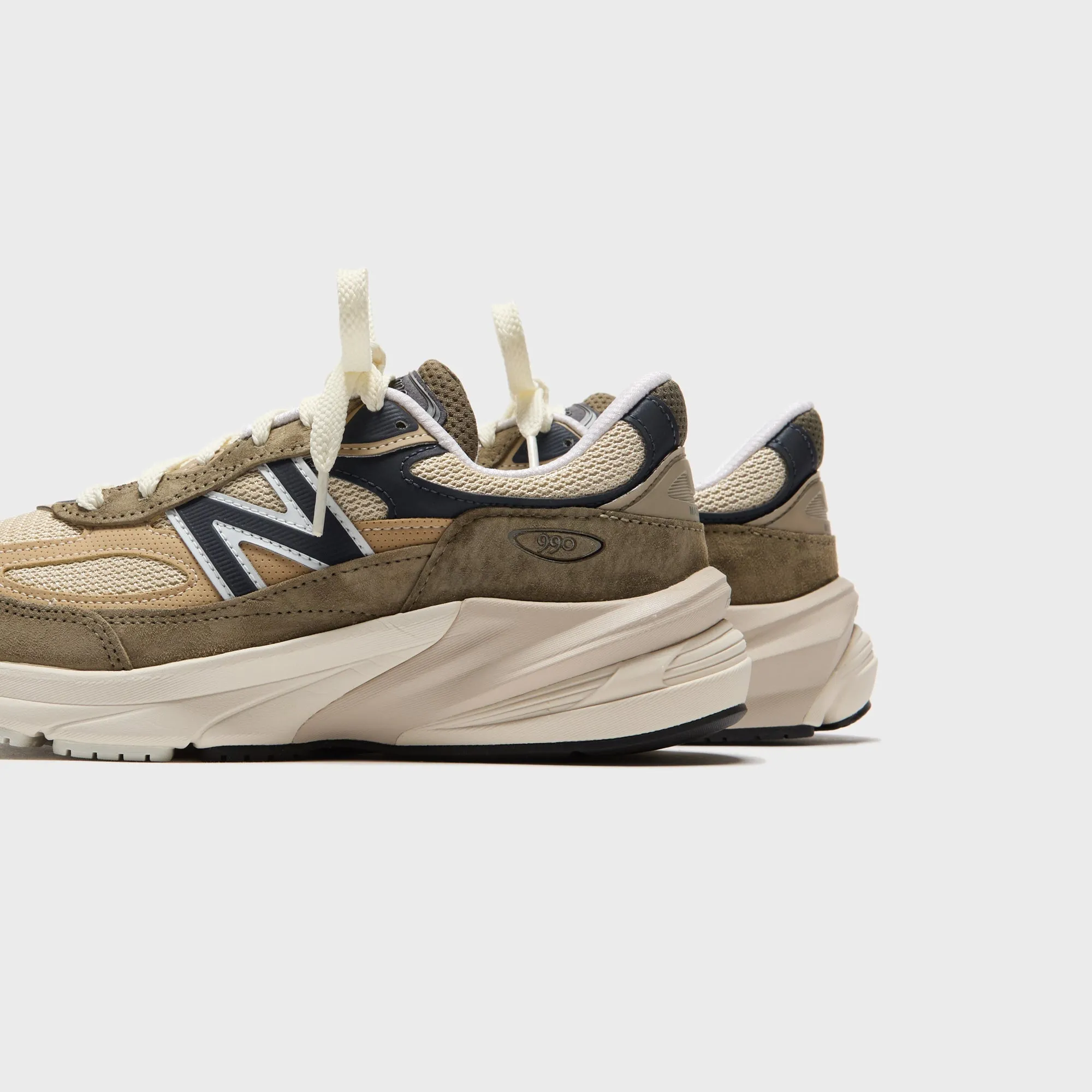 New Balance Made in USA 990v6 - Dark Camo / Incense / Natural Indigo sold by Kith product image thumbnail 3