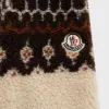 Moncler Zip Up Cardigan - Tan sold by Kith
