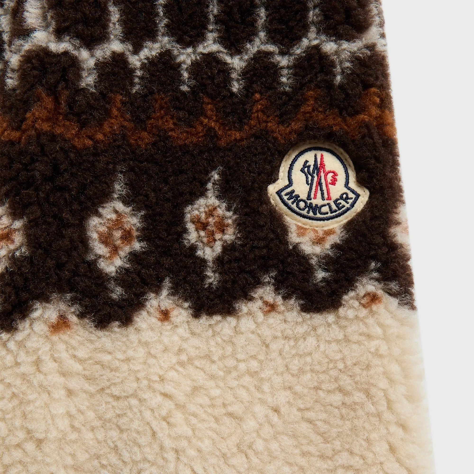 Moncler Zip Up Cardigan - Tan sold by Kith product image thumbnail 3