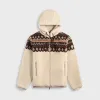Moncler Zip Up Cardigan - Tan sold by Kith