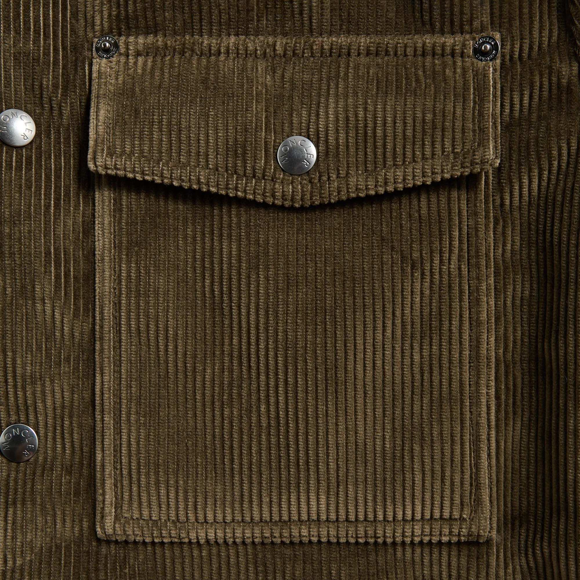 Moncler Ambroisie Down Shirt Jacket - Green sold by Kith product image thumbnail 3