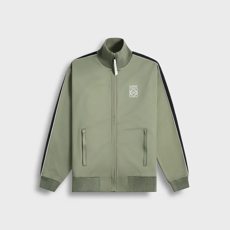 Loewe Tracksuit Jacket - Khaki Green sold by Kith