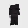 KNWLS Mg-Petrol Dress - Charcoal sold by Kith