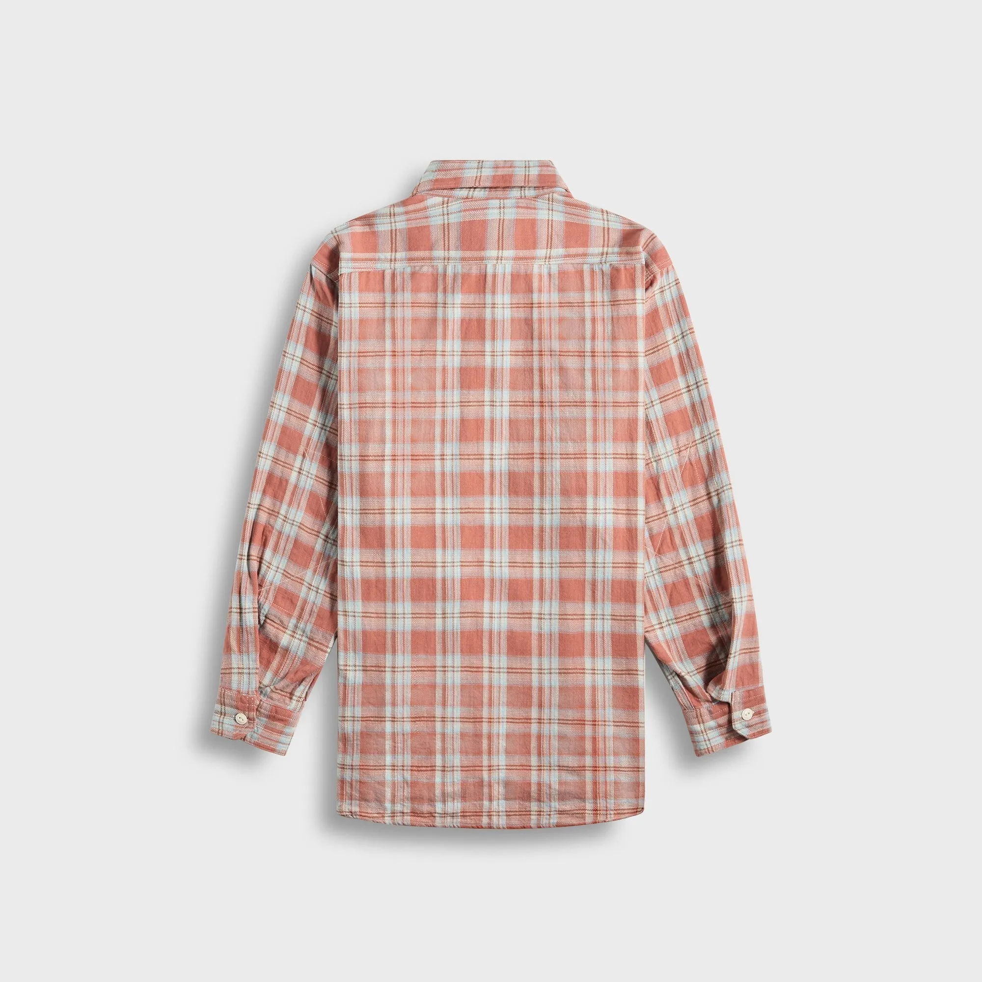 Engineered Garments Work Plaid Jacquard Shirt - Pink sold by Kith product image thumbnail 2