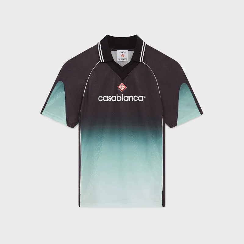 Casablanca Unisex Football Top - Birdseye Mesh Gradient made by Casablanca