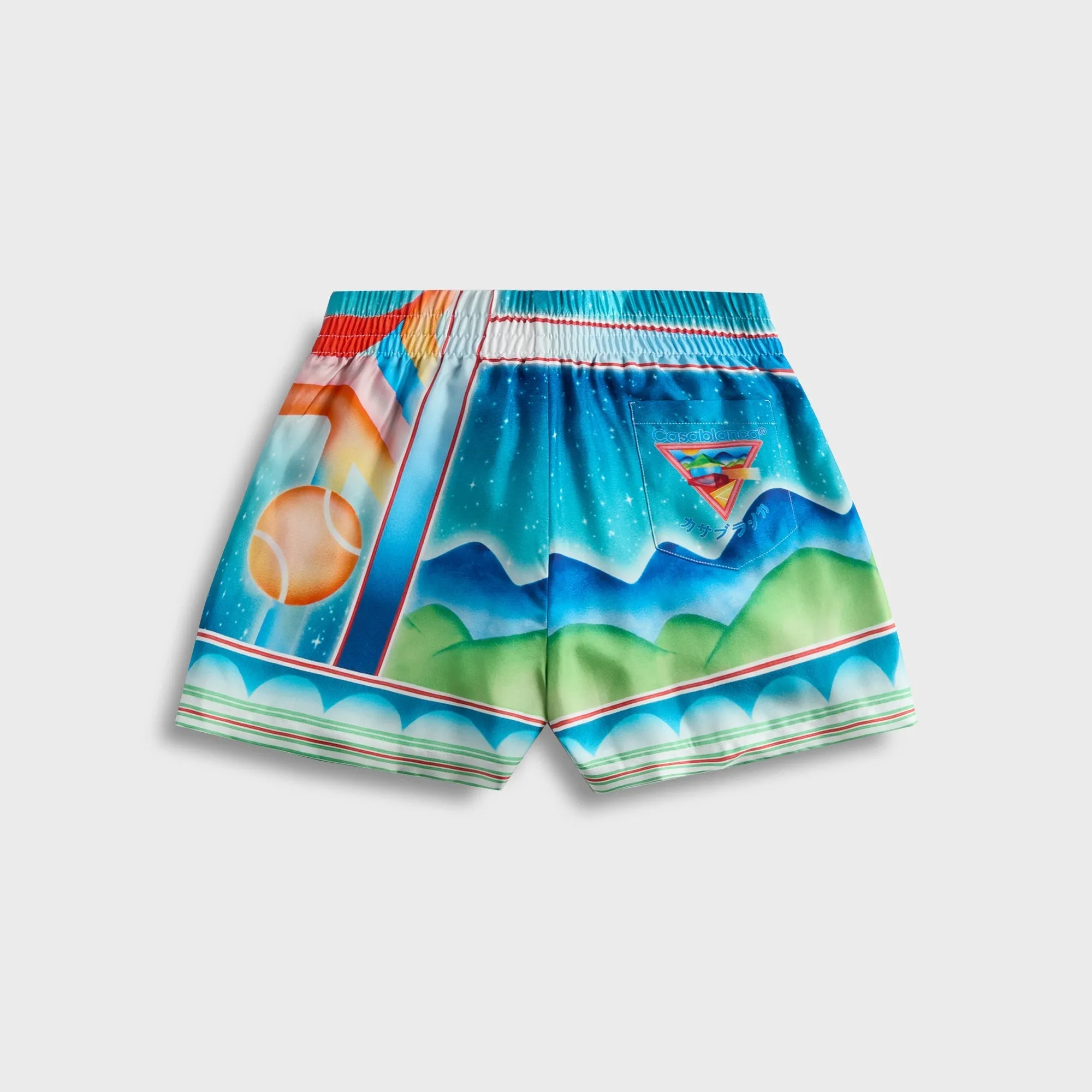 Casablanca Silk Shorts - Galaxy Court sold by Kith product image thumbnail 2