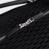 Kith Monogram Suede Traveler K55 Bag - Black sold by Kith