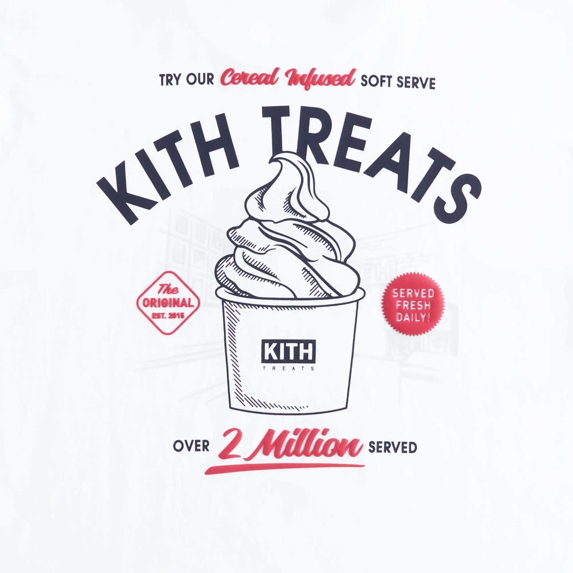 Kith Treats Two Million Tee - White sold by Kith product image thumbnail 4