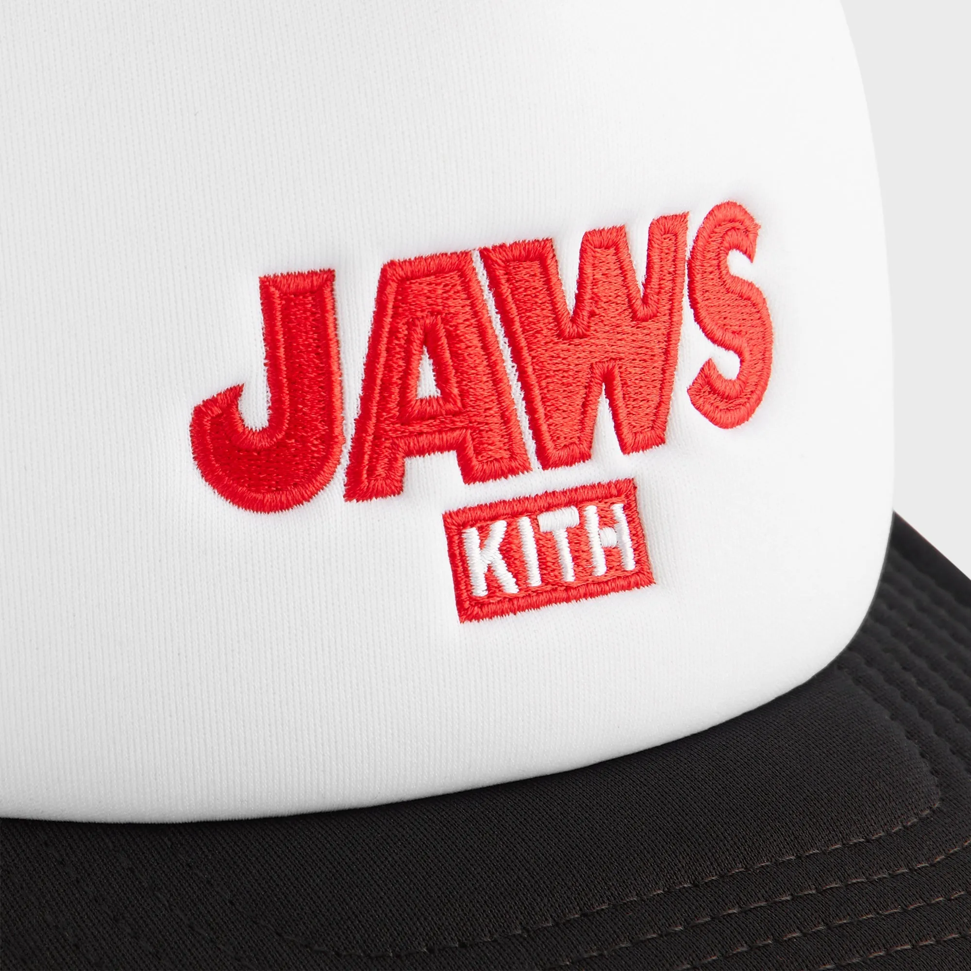 Kith for JAWS Ripple Poly Foam Nolan Trucker Hat - Black sold by Kith product image thumbnail 4