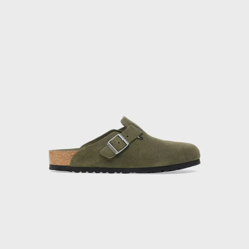 Birkenstock Boston - Thyme sold by Kith