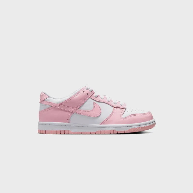 Nike Dunk Low - Pink Glaze / White / Pomegranate / Pink Glaze sold by Kith