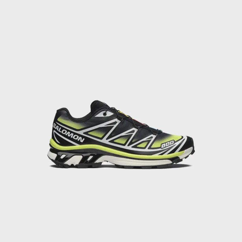 Salomon XT-6 Skyline - Black / Maritime Blue / Sharp Green sold by Kith