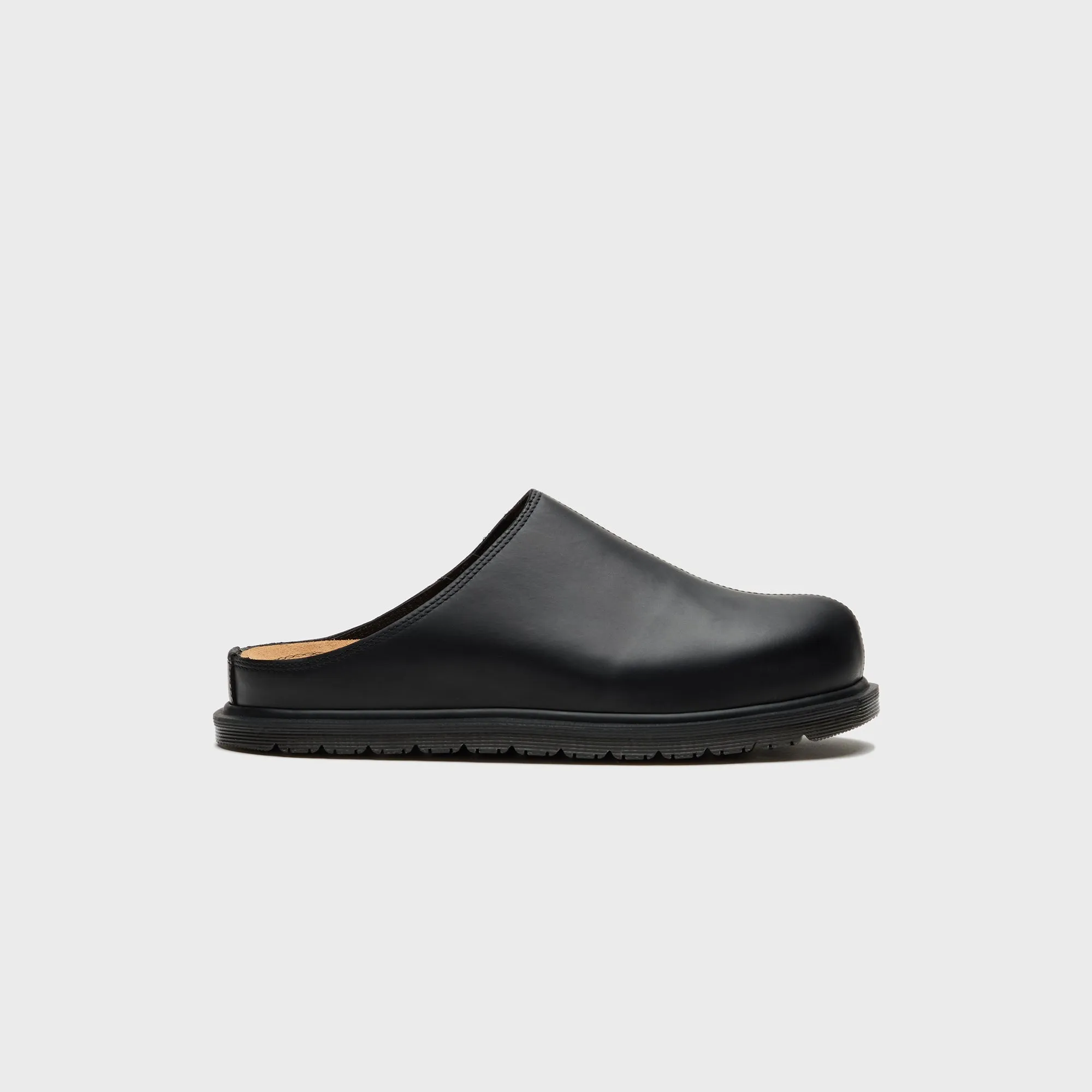 Dr. Martens San Leather Mule - Black Orleans sold by Kith