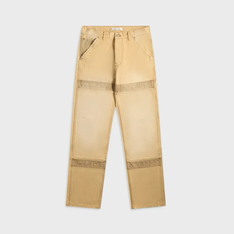 Wales Bonner Sierra Canvas Trouser - Sand / Brown sold by Kith