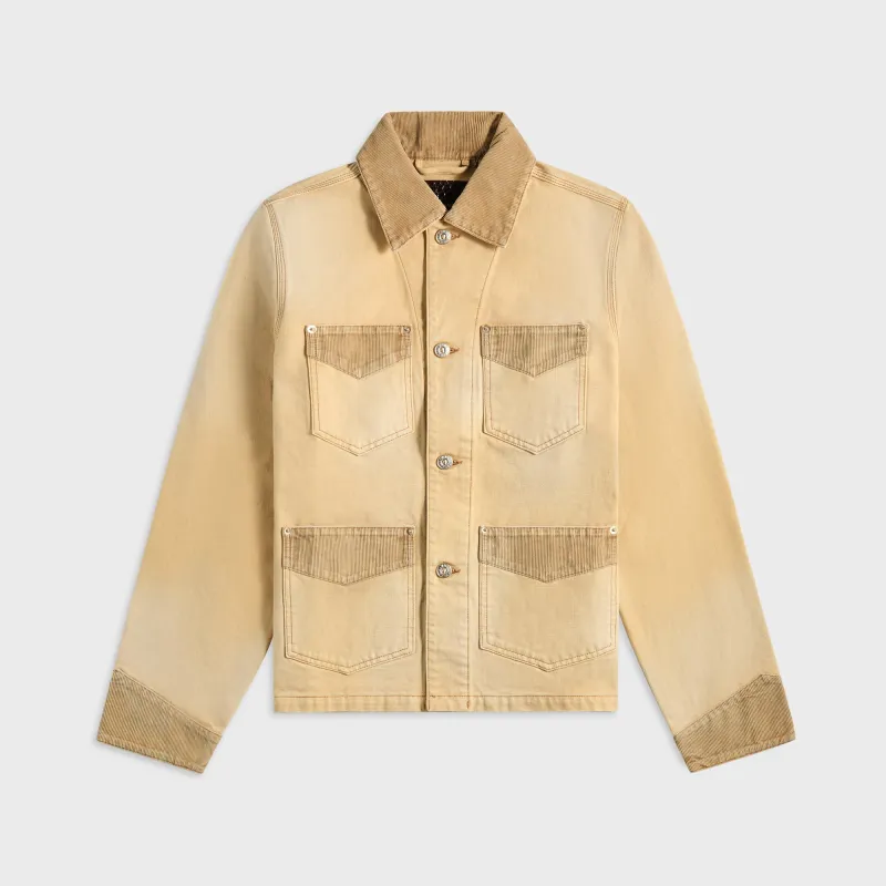 Wales Bonner Sierra Canvas Jacket - Sand / Brown sold by Kith