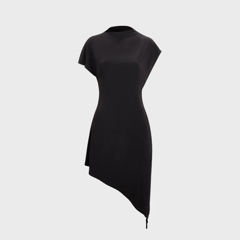Sandy Liang Sonar Dress - Black sold by Kith