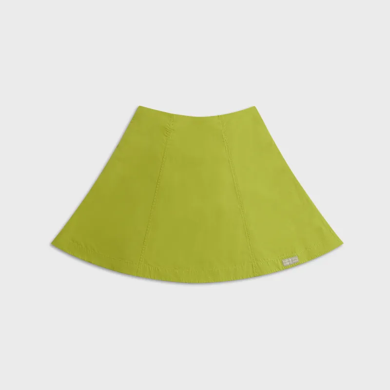 Sandy Liang Constance Skirt - Chartreuse sold by Kith