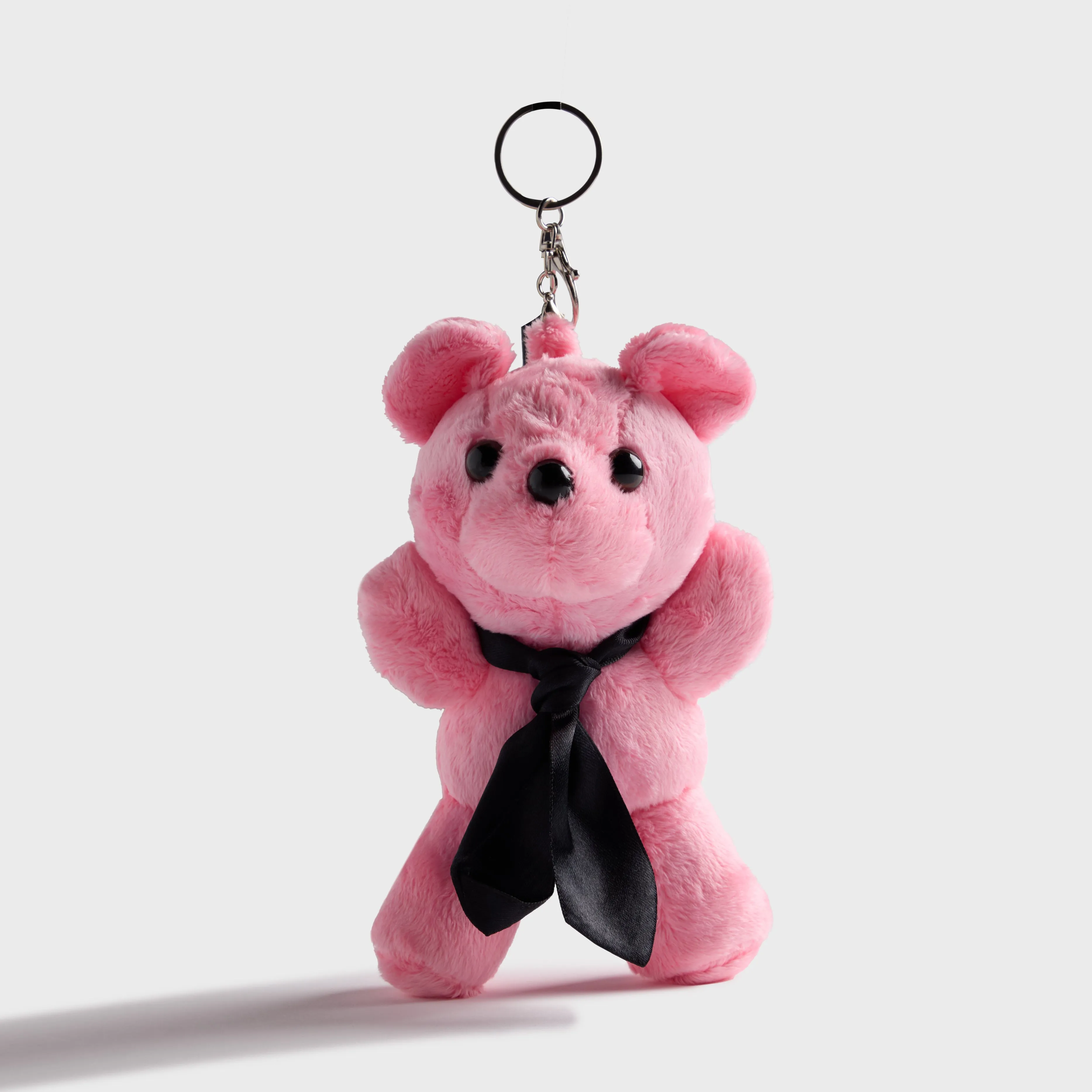 Ottolinger Tie Teddy Keychain - Pink sold by Kith