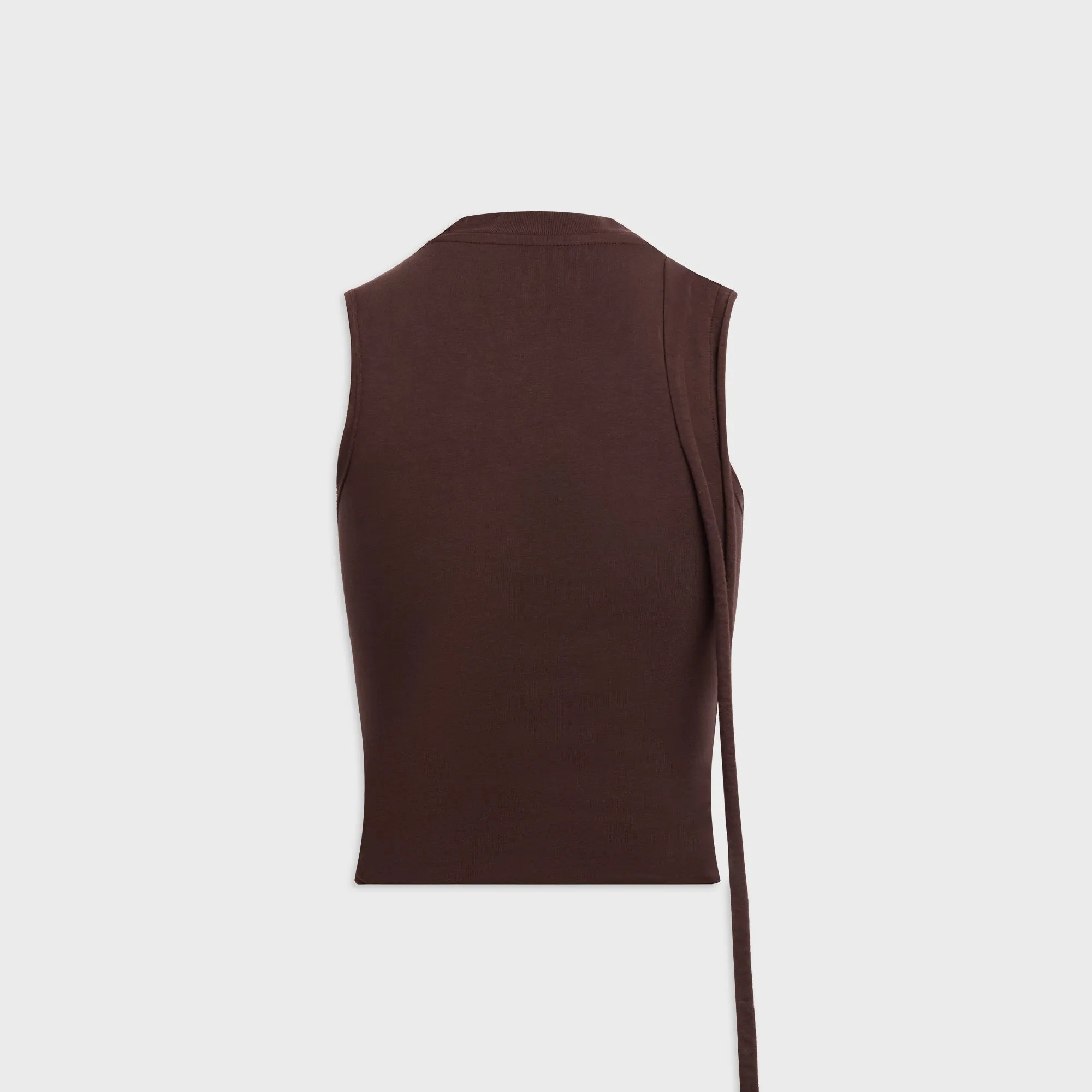 Ottolinger Strappy Jersey Top - Dark Brown Wash sold by Kith product image thumbnail 2