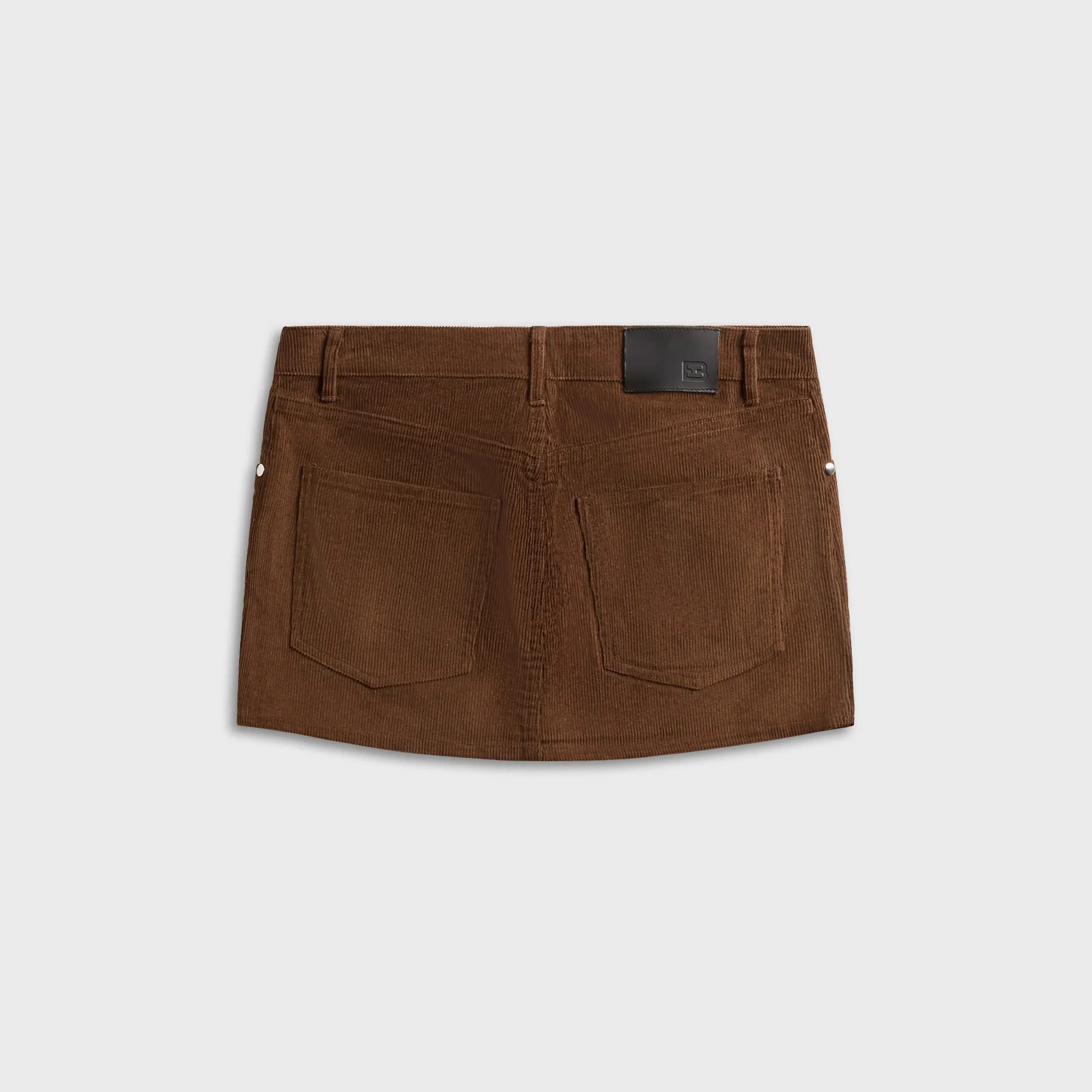 EB Denim Cherry Mini Skirt - Chocolate Corduroy sold by Kith product image thumbnail 2