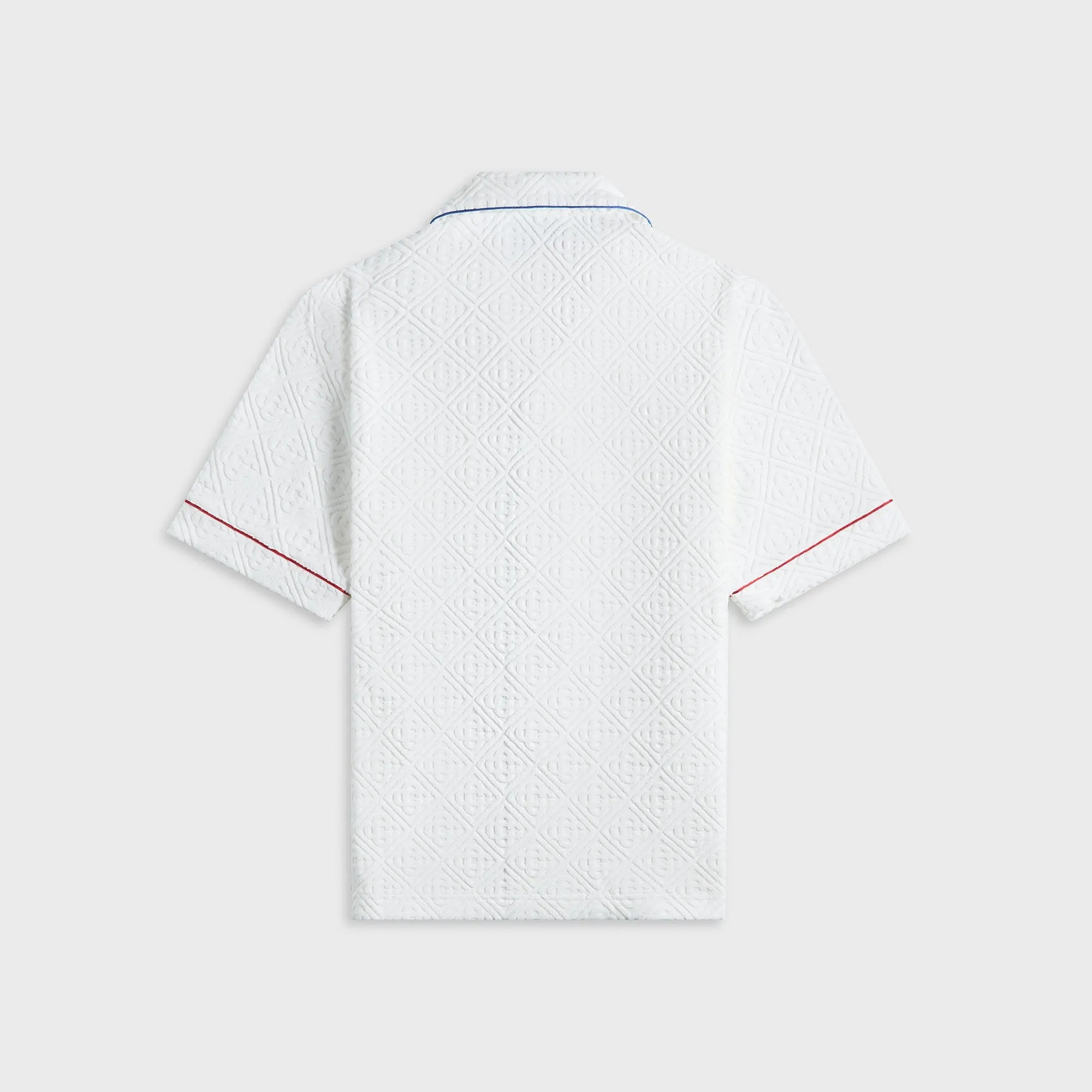 Casablanca Towelling Monogram Shirt - Bright White sold by Kith product image thumbnail 2