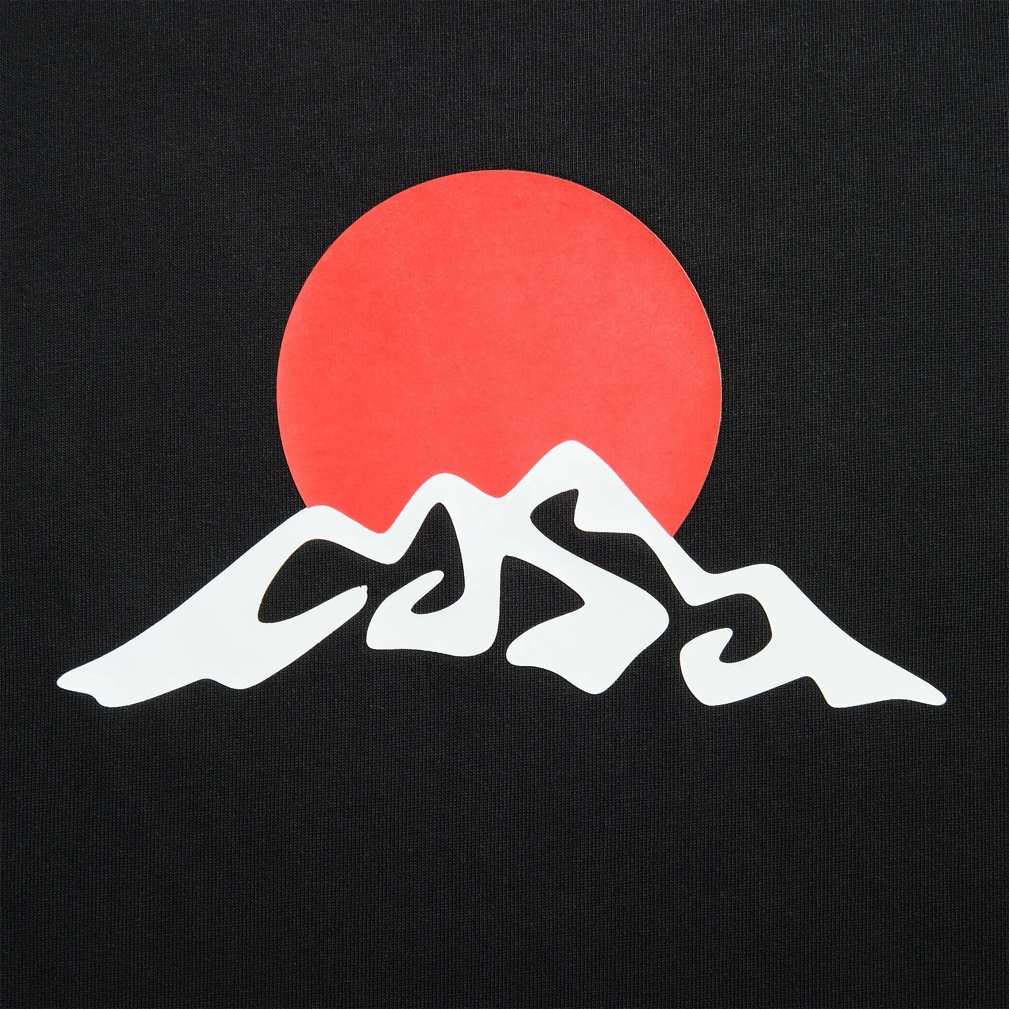 Casablanca Montagne White Snow Printed Tee - Black sold by Kith product image thumbnail 3