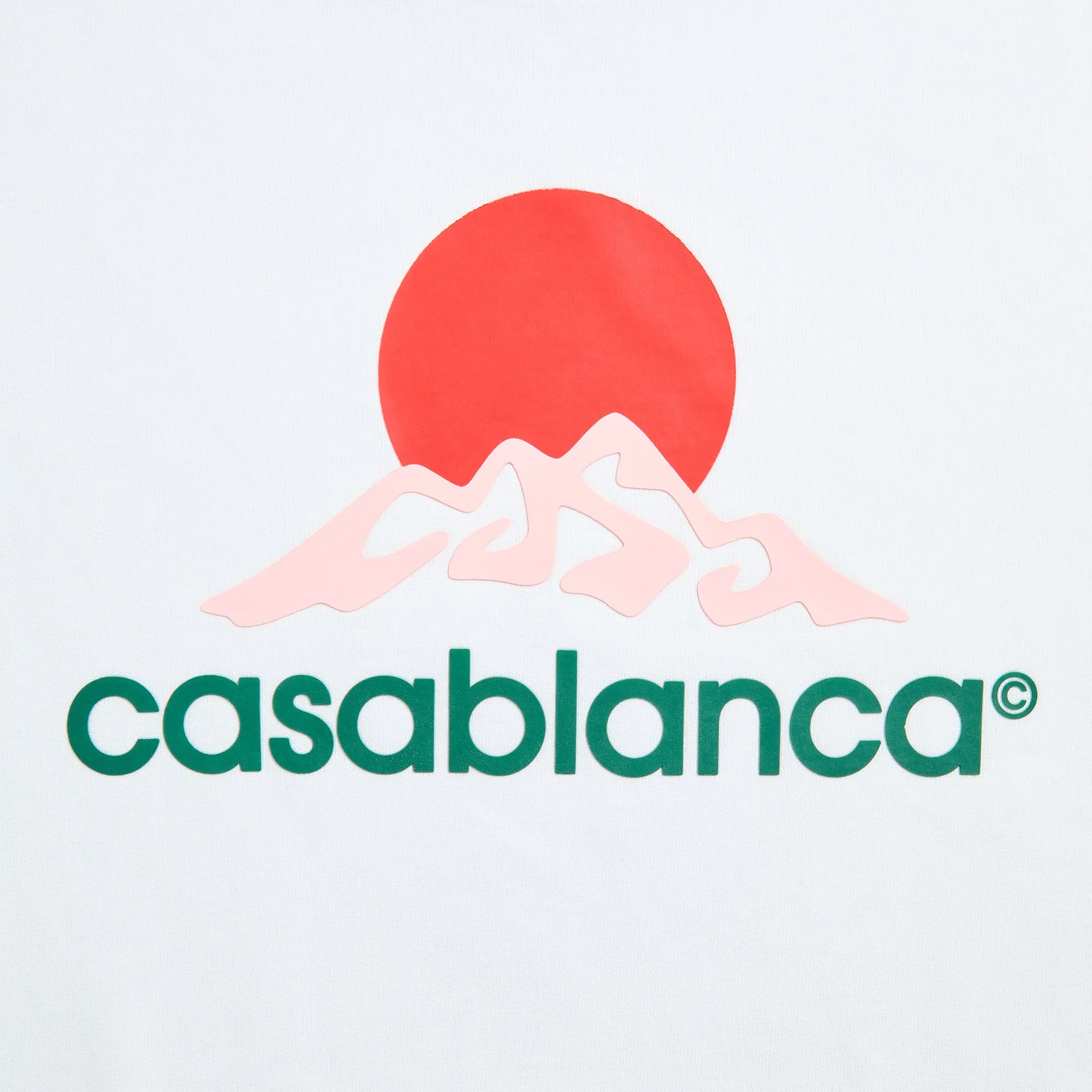 Casablanca Montagne Printed Tee - White sold by Kith product image thumbnail 3