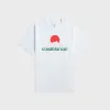 Casablanca Montagne Printed Tee - White sold by Kith