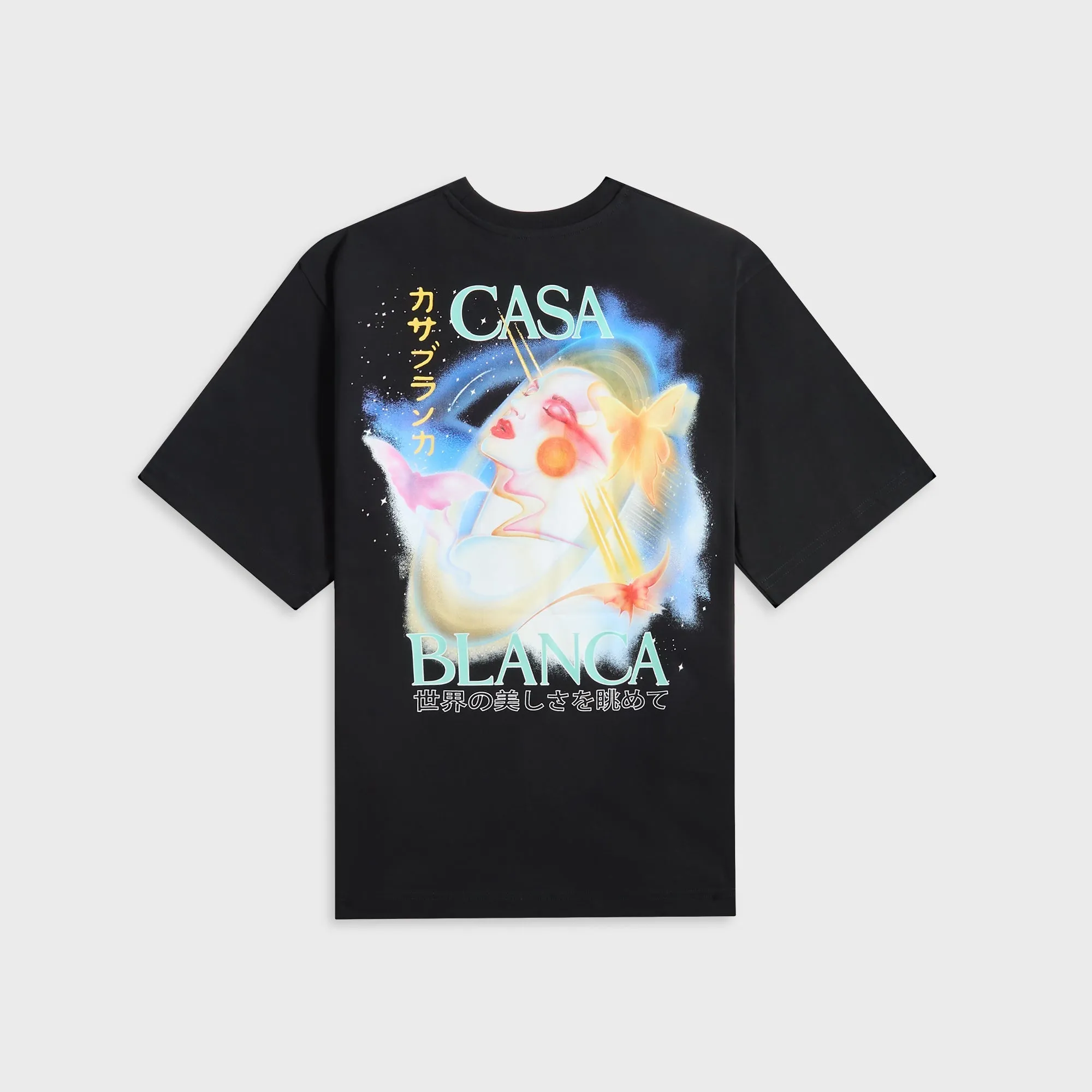 Casablanca Galactic Connection Printed Oversized Tee - Black sold by Kith product image thumbnail 2