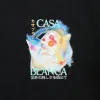 Casablanca Galactic Connection Printed Oversized Tee - Black sold by Kith