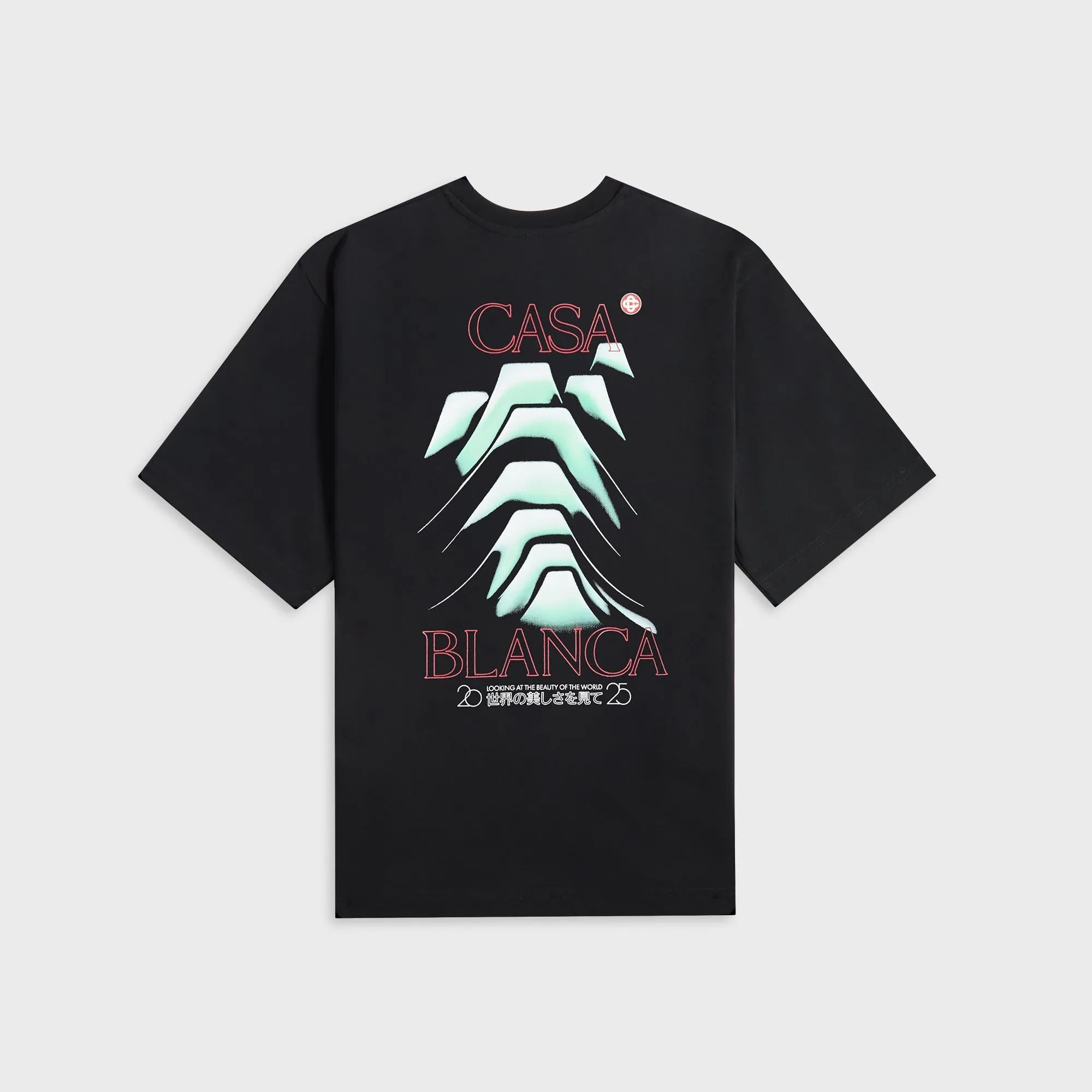 Casablanca Frosty Mountain Screen Printed Oversized Tee - Black sold by Kith product image thumbnail 2