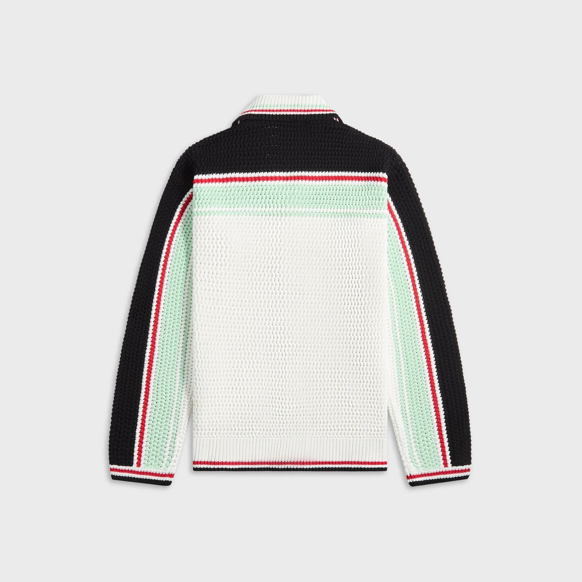 Casablanca Faux Crochet Shirt - Black / Multi sold by Kith product image thumbnail 2