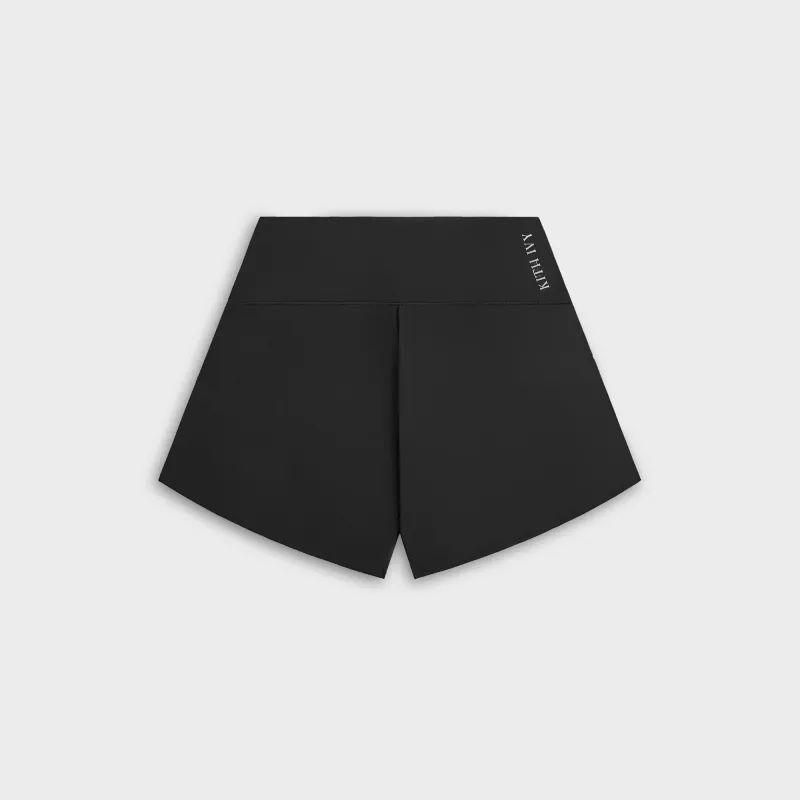 Kith Ivy for Wilson Women's Lined Split Court Short - Black sold by Kith