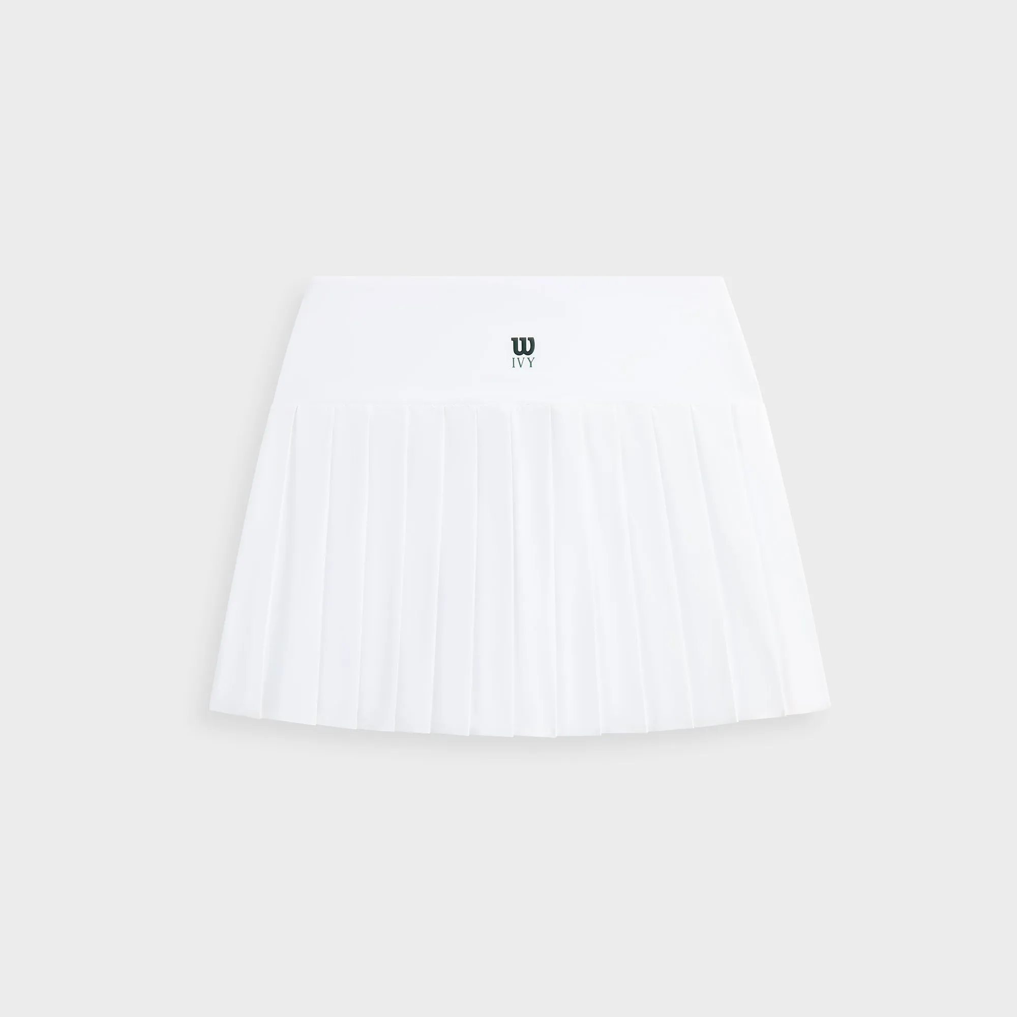 Kith Ivy for Wilson Women's Eastside Tennis Mini Skirt - White sold by Kith product image thumbnail 2