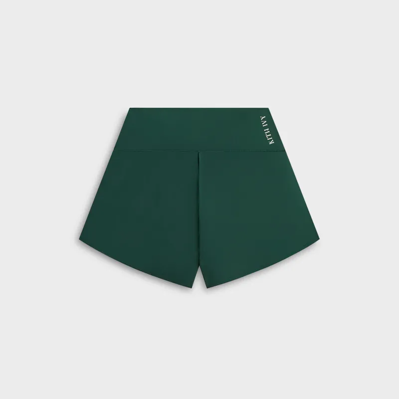 Kith Ivy for Wilson Women's Lined Split Court Short - Ivy Green sold by Kith