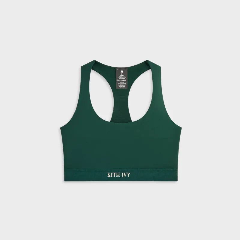 Kith Ivy for Wilson Women's Doubles Racerback Bra - Ivy Green sold by Kith