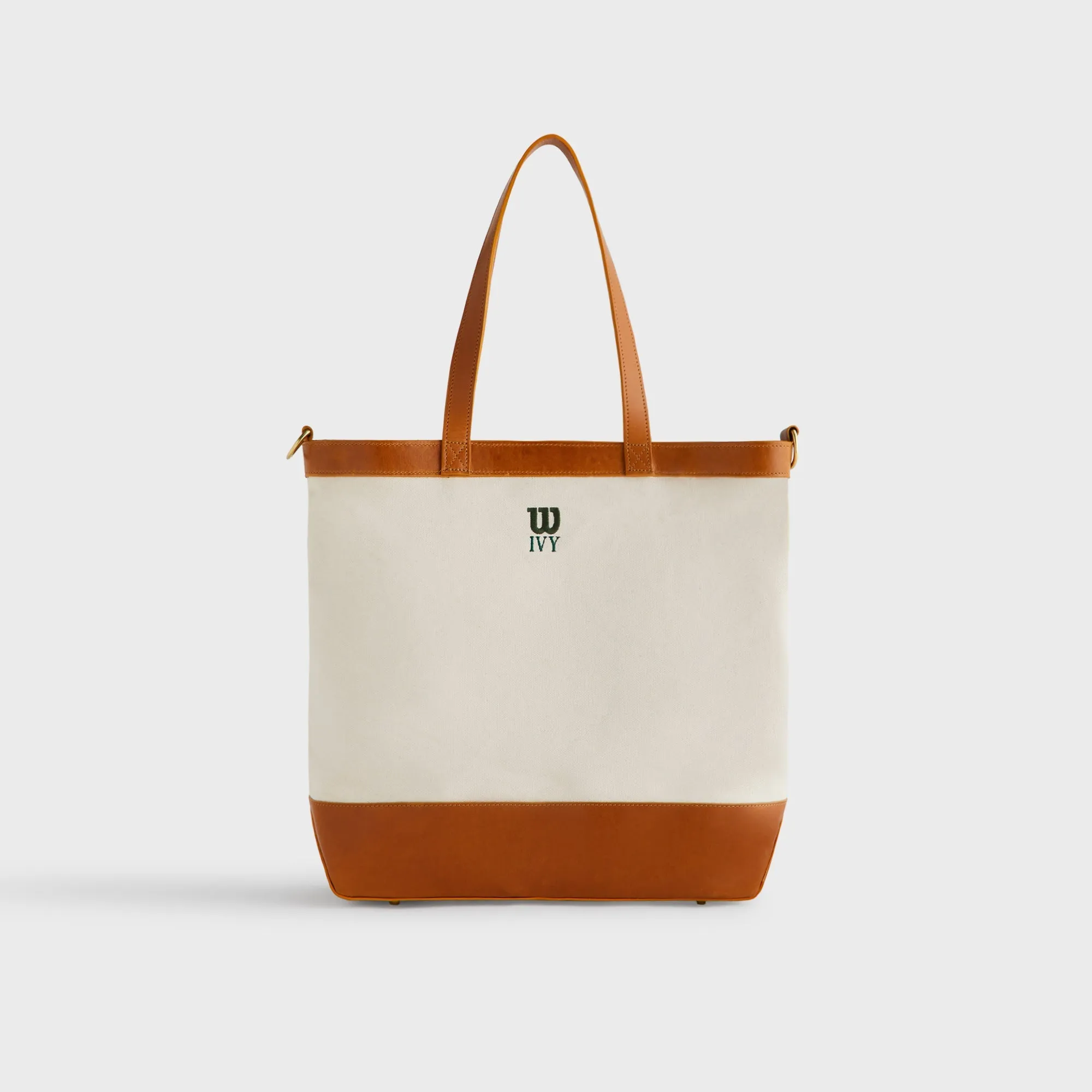 Kith Ivy for Wilson Leather Trimmed Tote - Tan sold by Kith product image thumbnail 2
