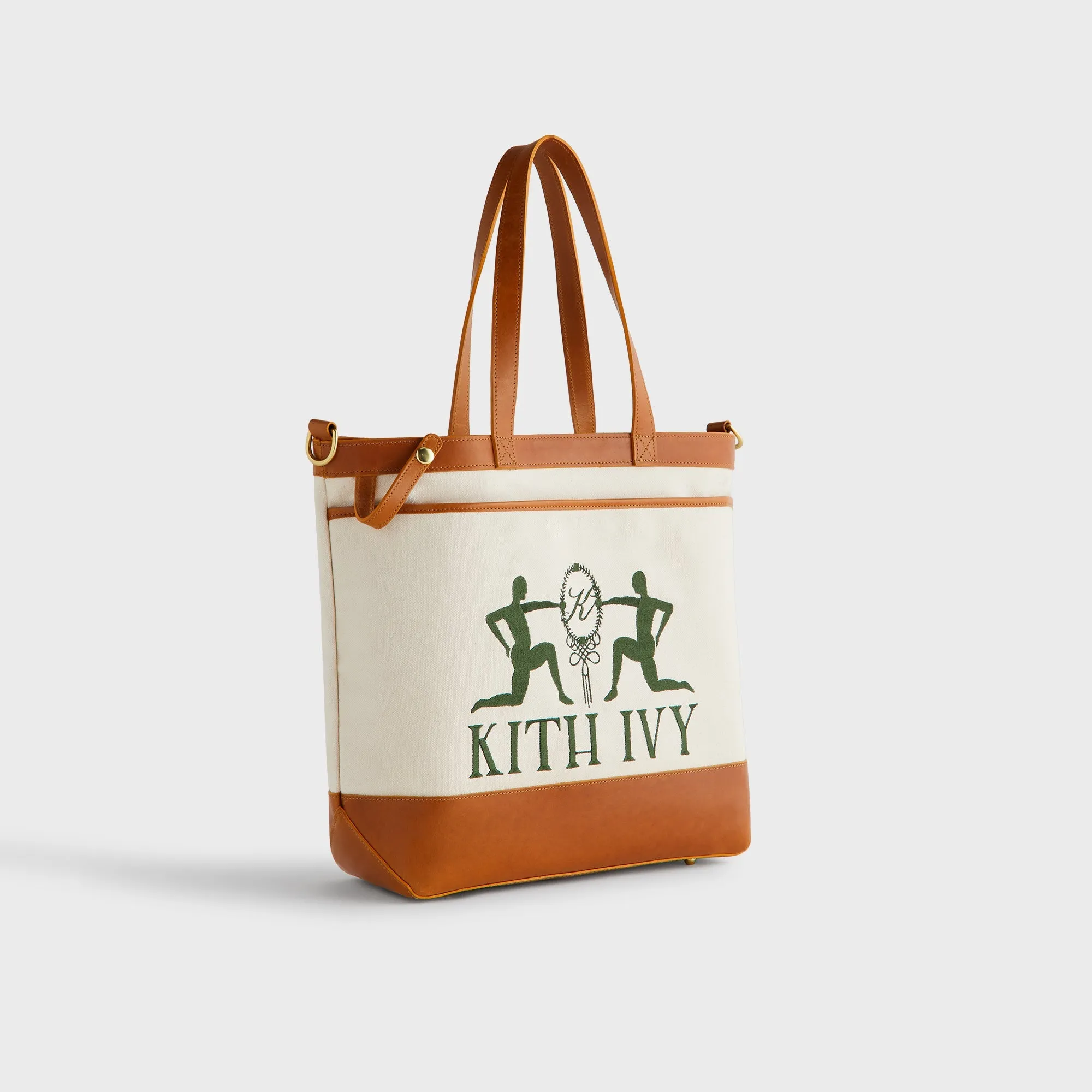 Kith Ivy for Wilson Leather Trimmed Tote - Tan sold by Kith product image thumbnail 4