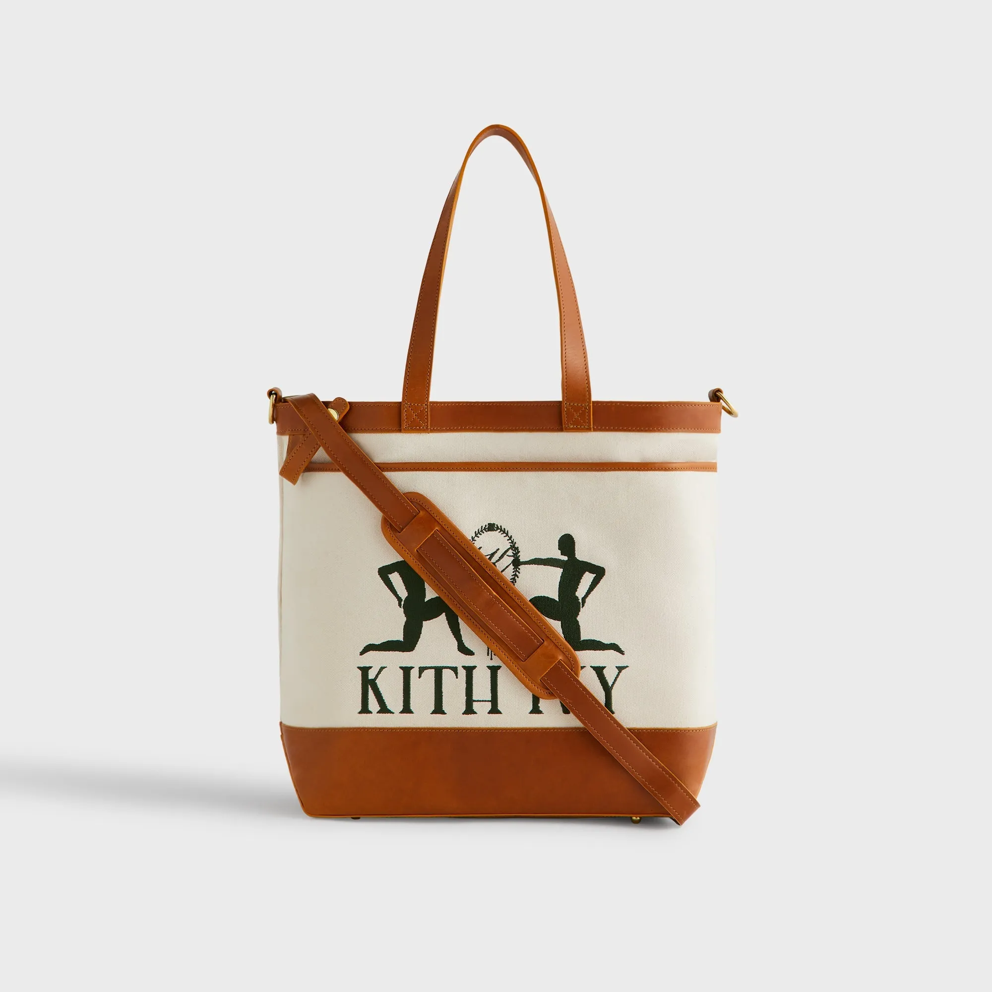 Kith Ivy for Wilson Leather Trimmed Tote - Tan sold by Kith product image thumbnail 3