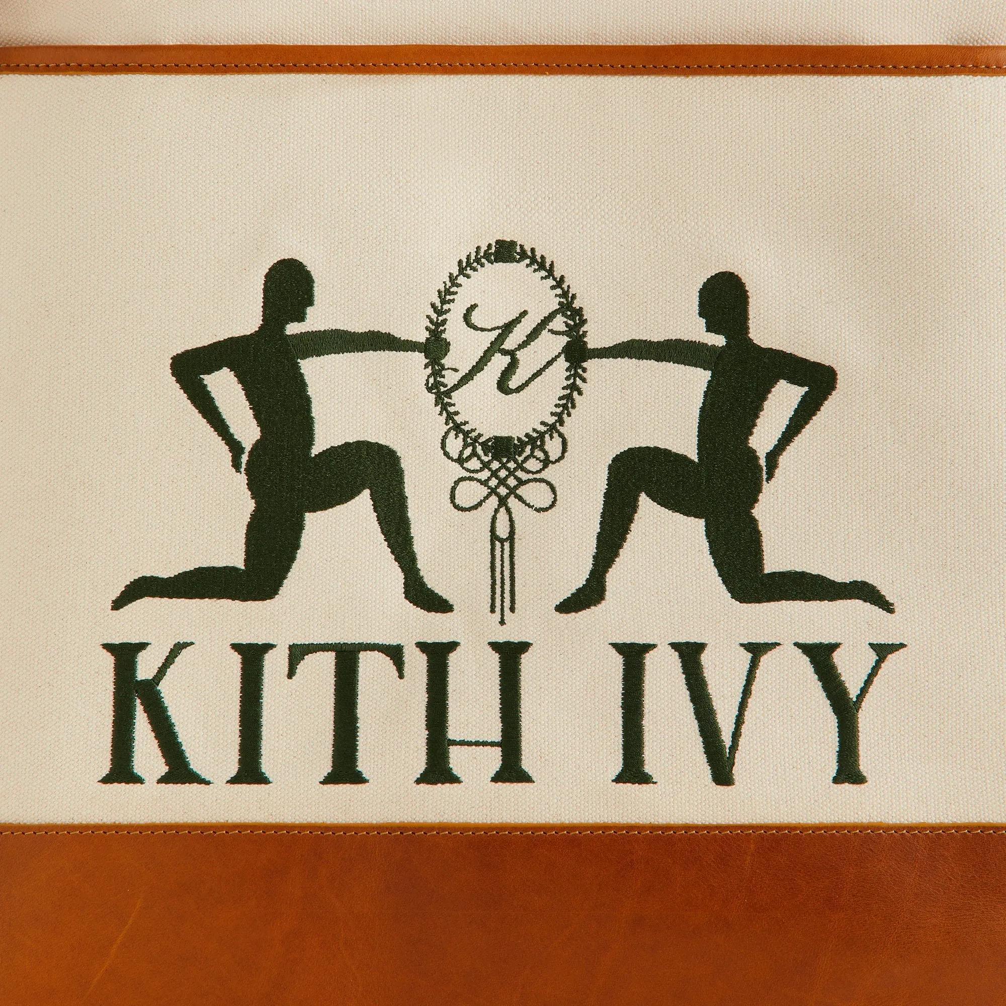 Kith Ivy for Wilson Leather Trimmed Tote - Tan sold by Kith product image thumbnail 5