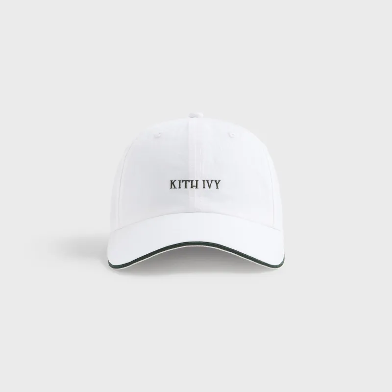 Kith Ivy for Wilson Crinkle Performance Cap - White sold by Kith