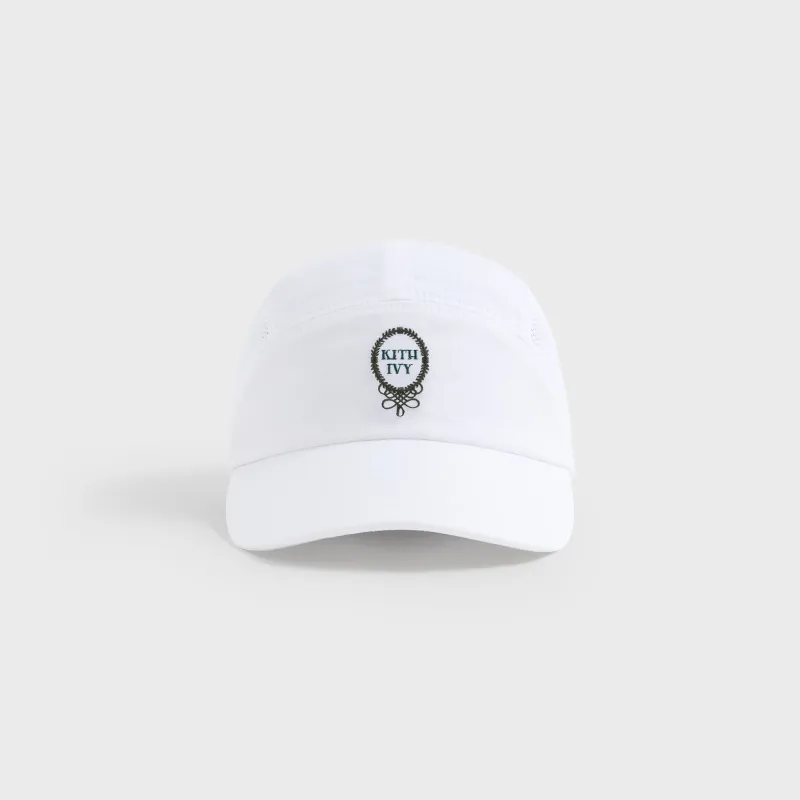 Kith Ivy for Wilson Woven Camp Cap - White sold by Kith