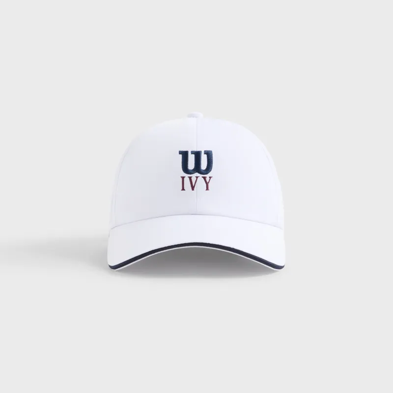 Kith Ivy for Wilson Unlined Active Cap - White sold by Kith