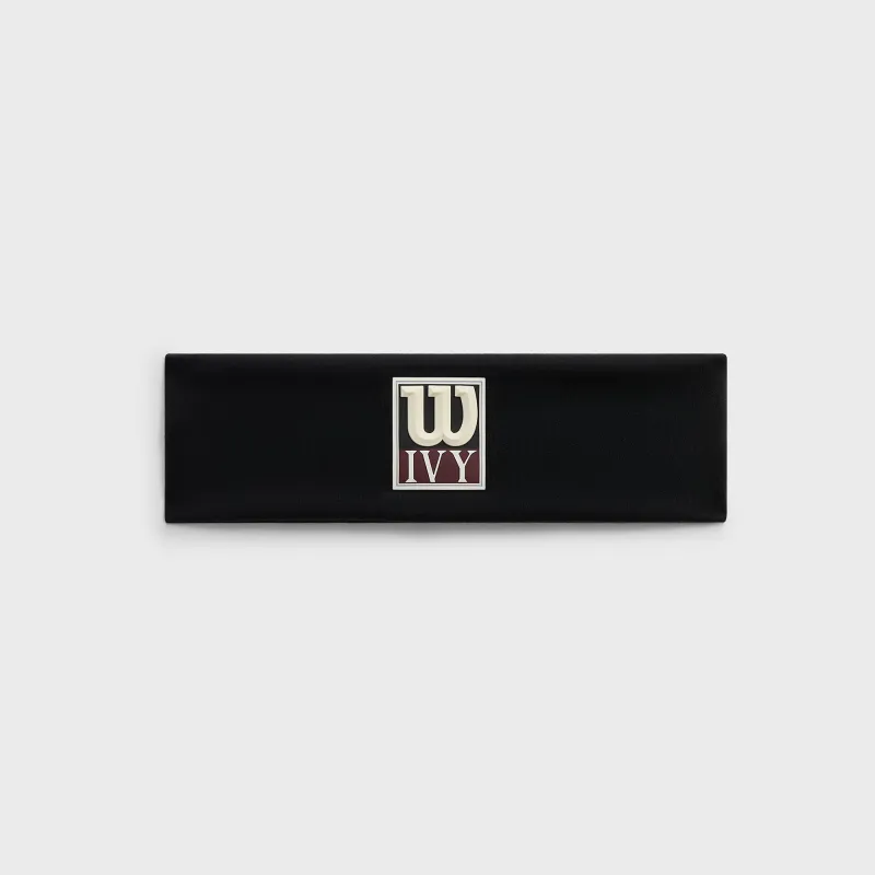 Kith Ivy for Wilson Logo Wide Headband - Black sold by Kith
