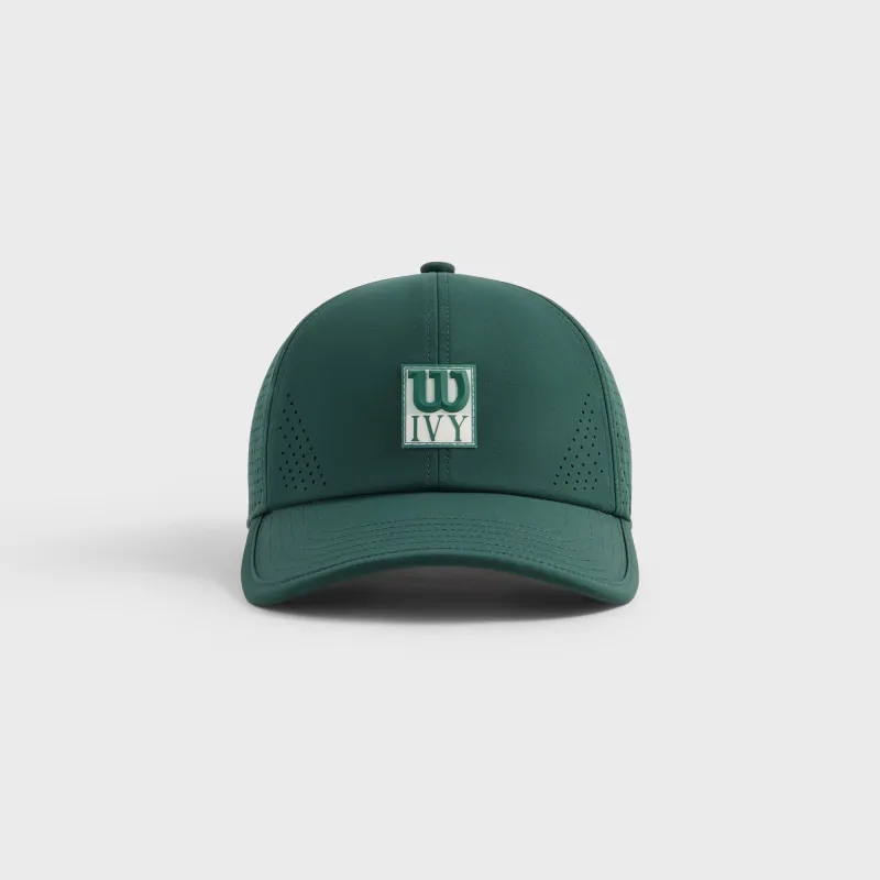 Kith Ivy for Wilson Laser Cut Perforated Cap - Ivy Green sold by Kith