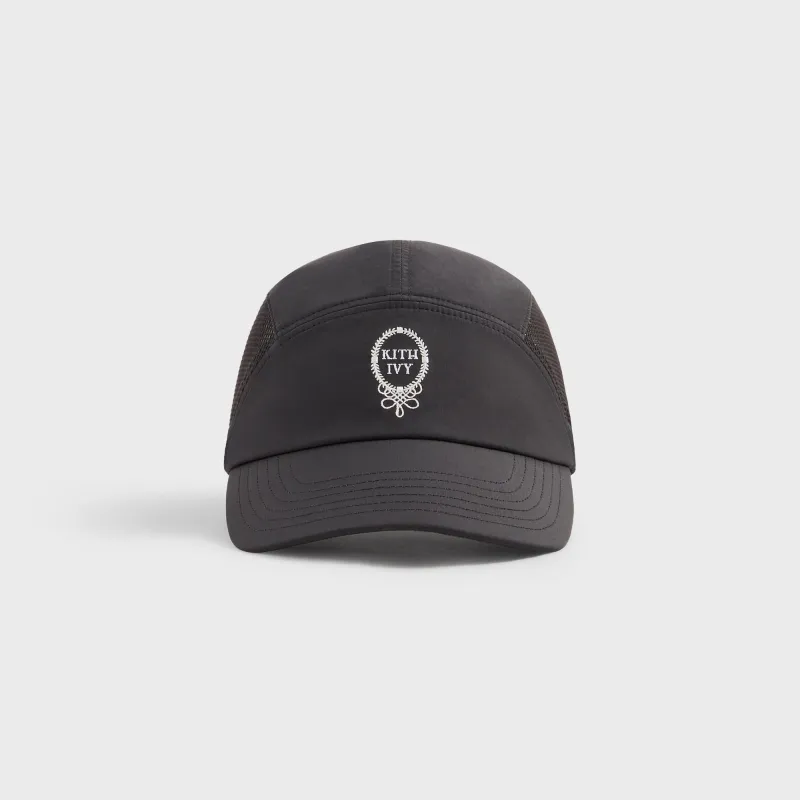 Kith Ivy for Wilson Woven Camp Cap - Black sold by Kith